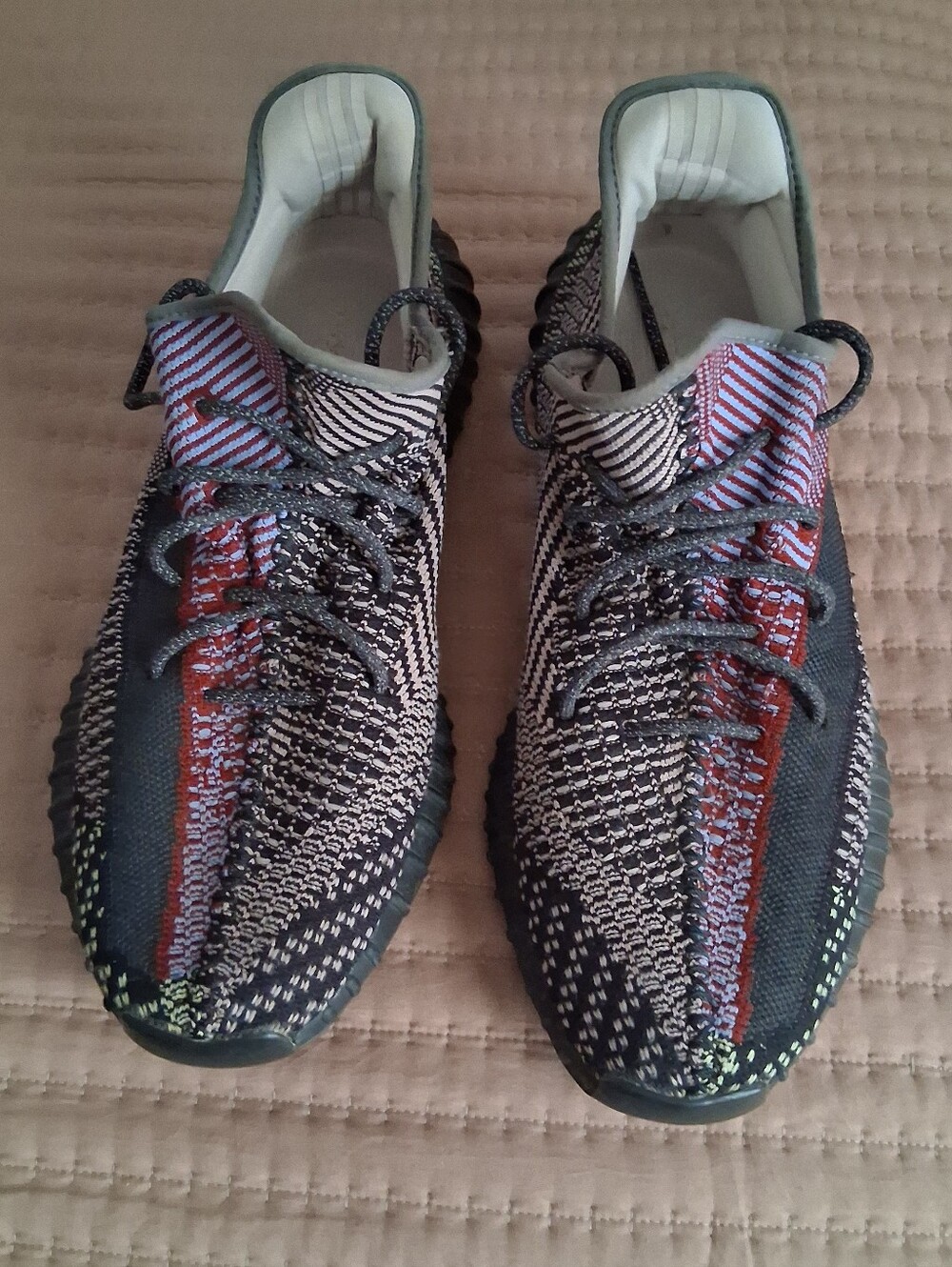 Adidas Yeezy Boost 350 Men's Sz 16 Sneakers FW5190 Multi Color Pre-owned